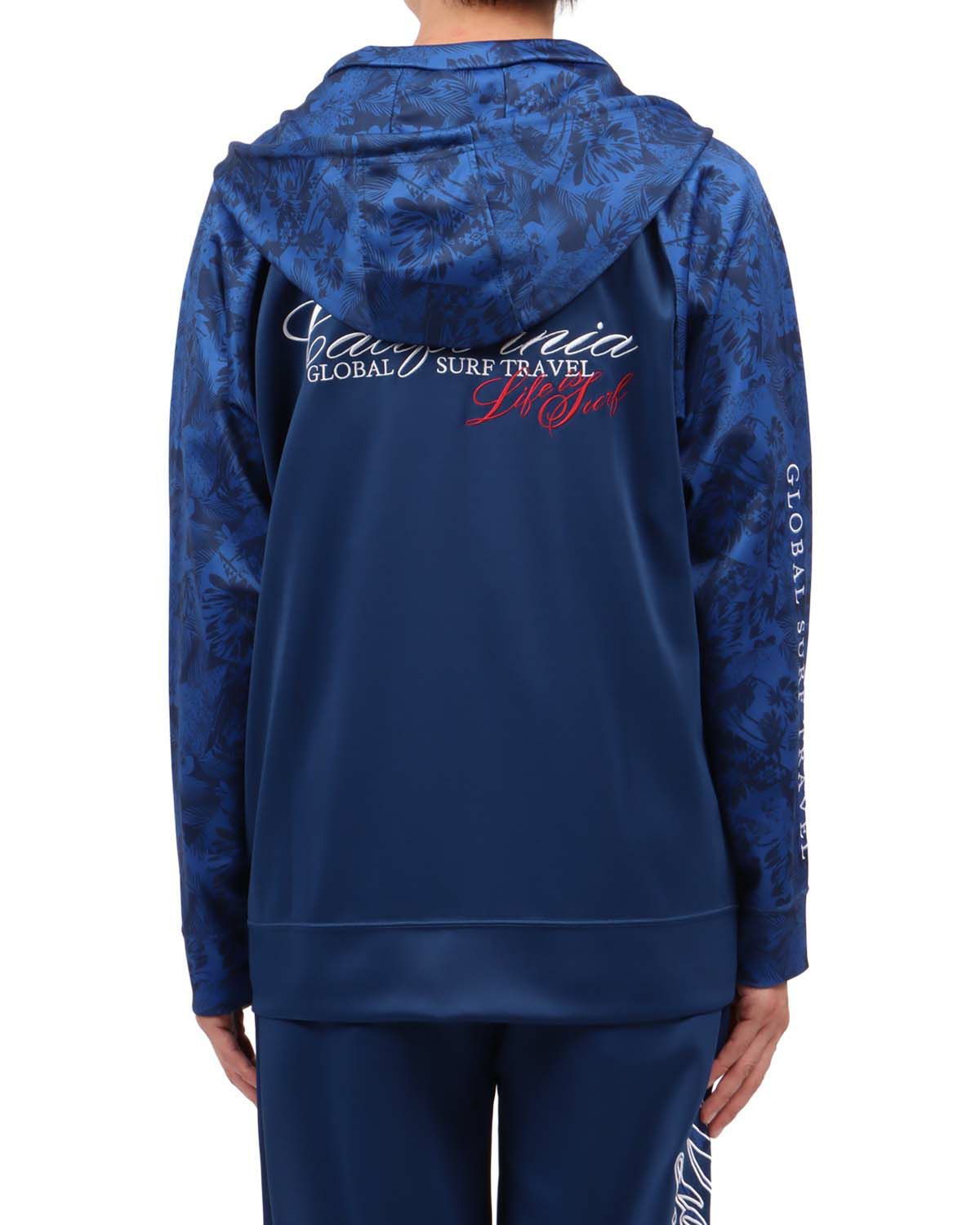 ネイビー：174cm62kg(Lサイズ着用)