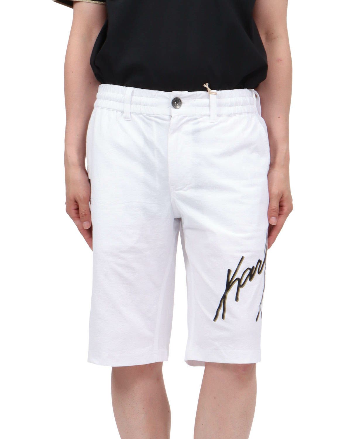 ホワイト：174cm62kg(Mサイズ着用)