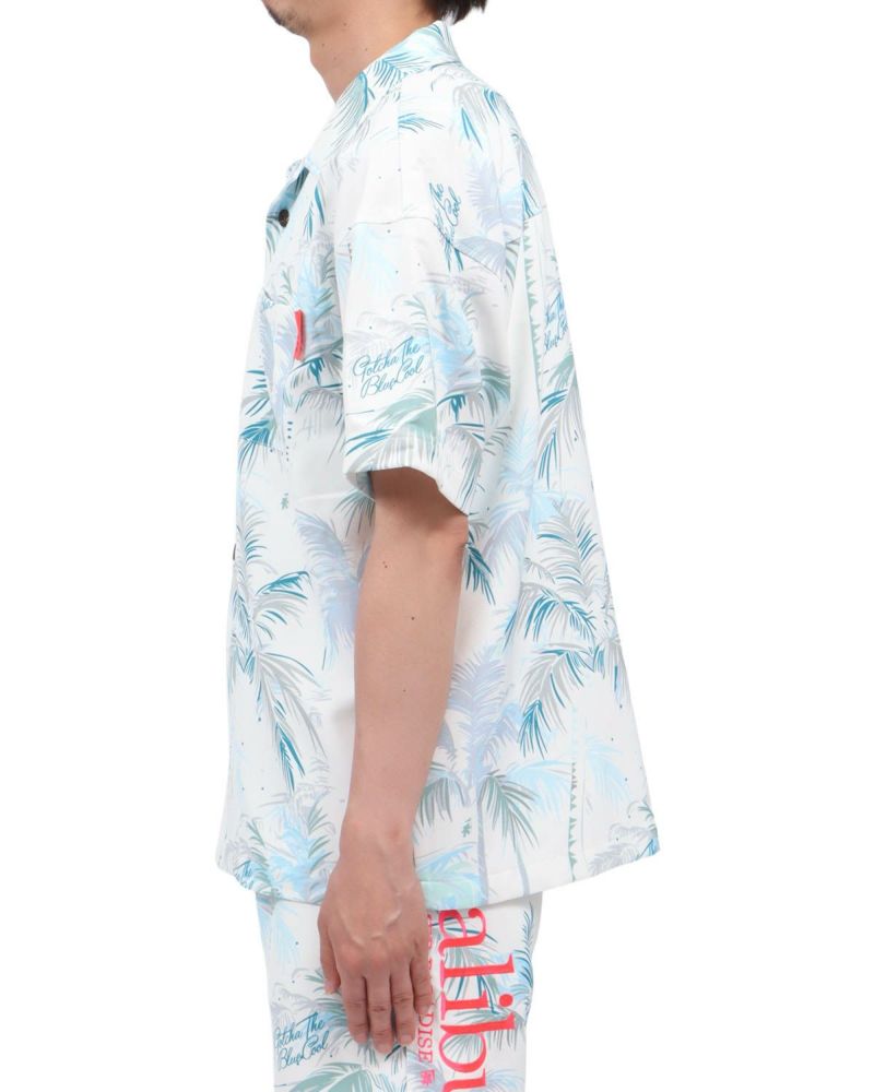 ホワイト：174cm62kg(Lサイズ着用)