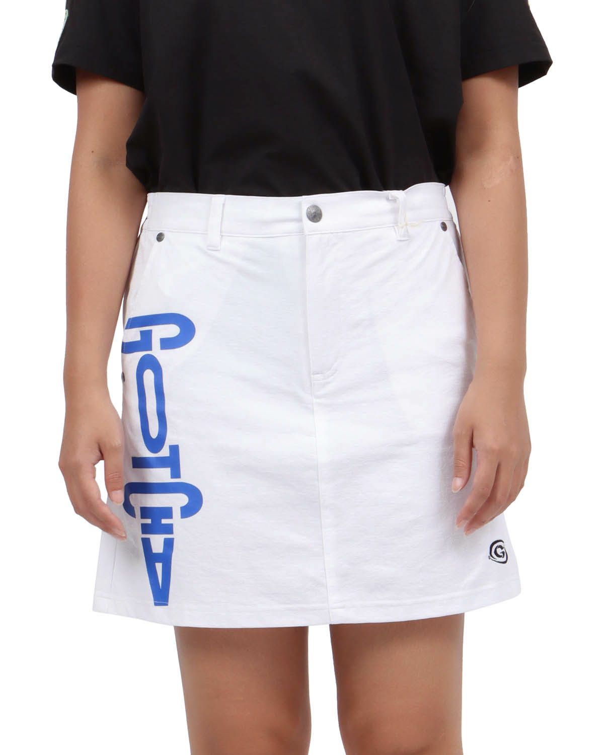 ホワイト：167cm(Lサイズ着用)