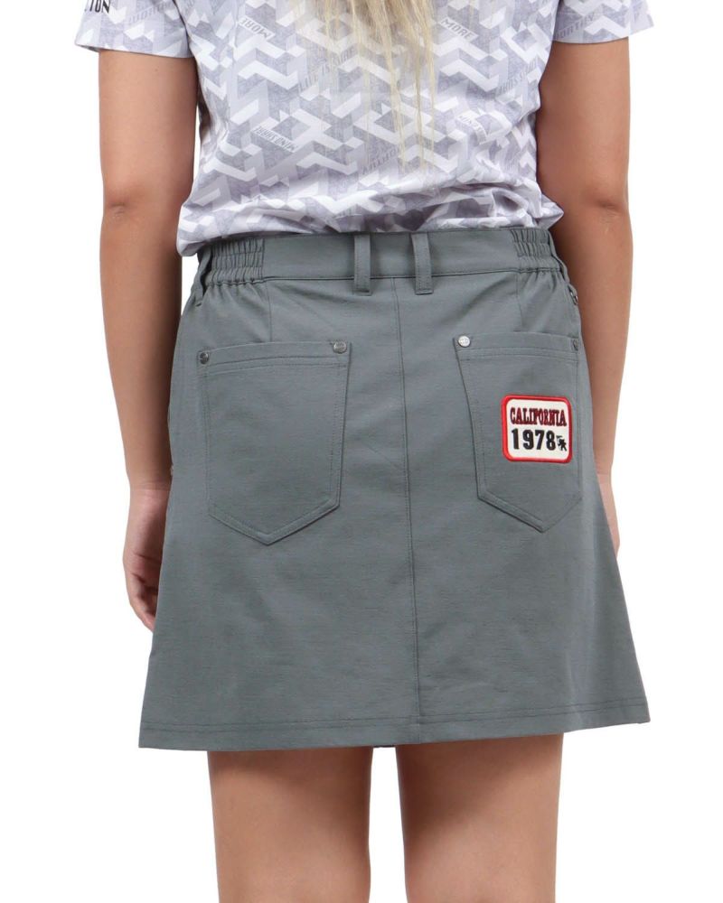 グレー：167cm(Lサイズ着用)