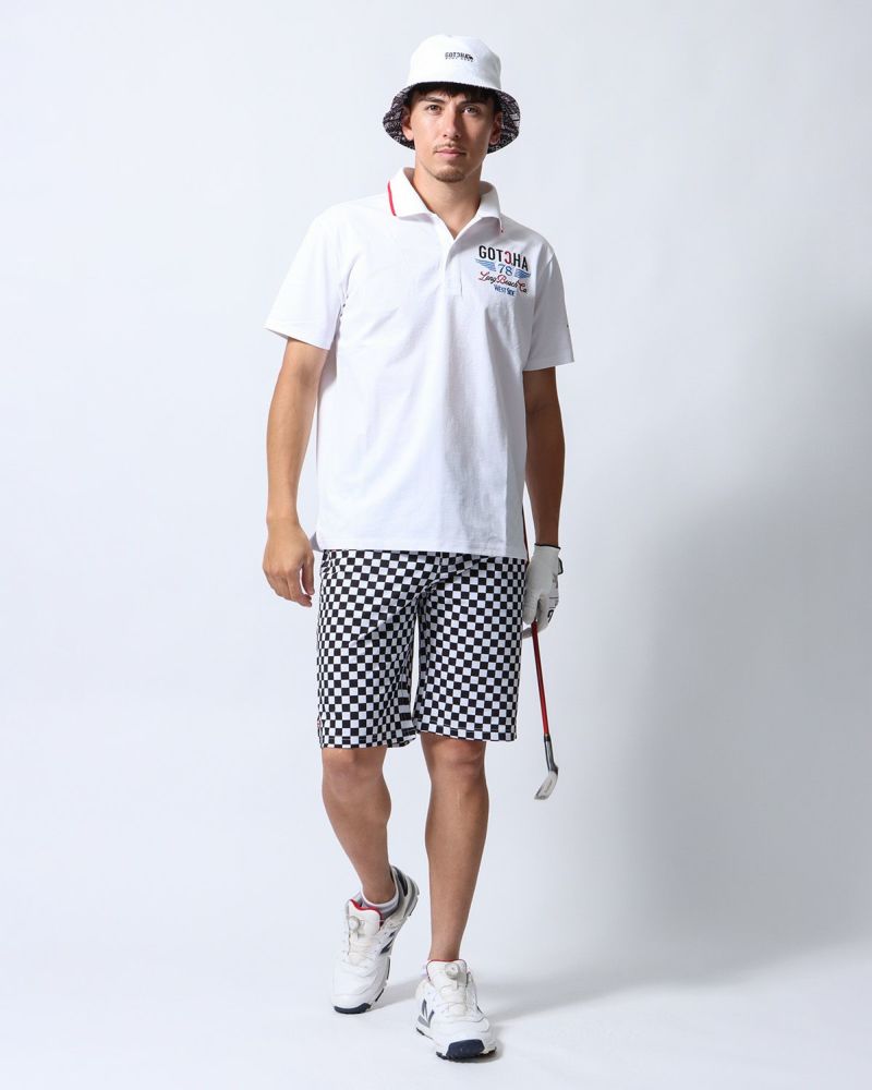 ホワイト：180cm/70kg(Lサイズ着用)