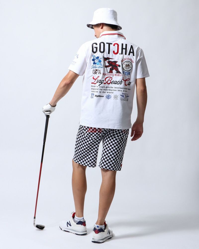 ホワイト：180cm/70kg(Lサイズ着用)