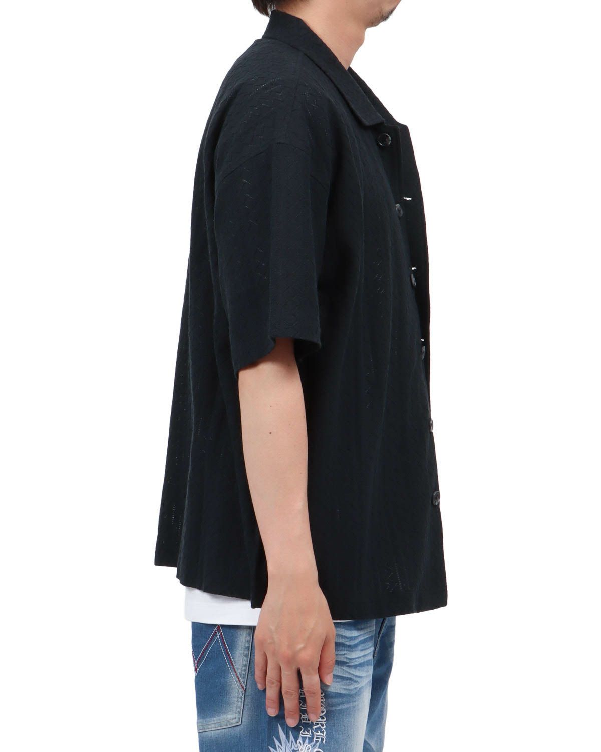 ブラック：174cm62kg(Lサイズ着用)