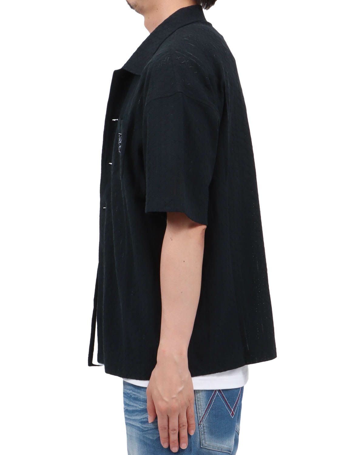 ブラック：174cm62kg(Lサイズ着用)