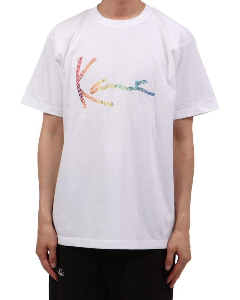 ホワイト：174cm62kg(Lサイズ着用)