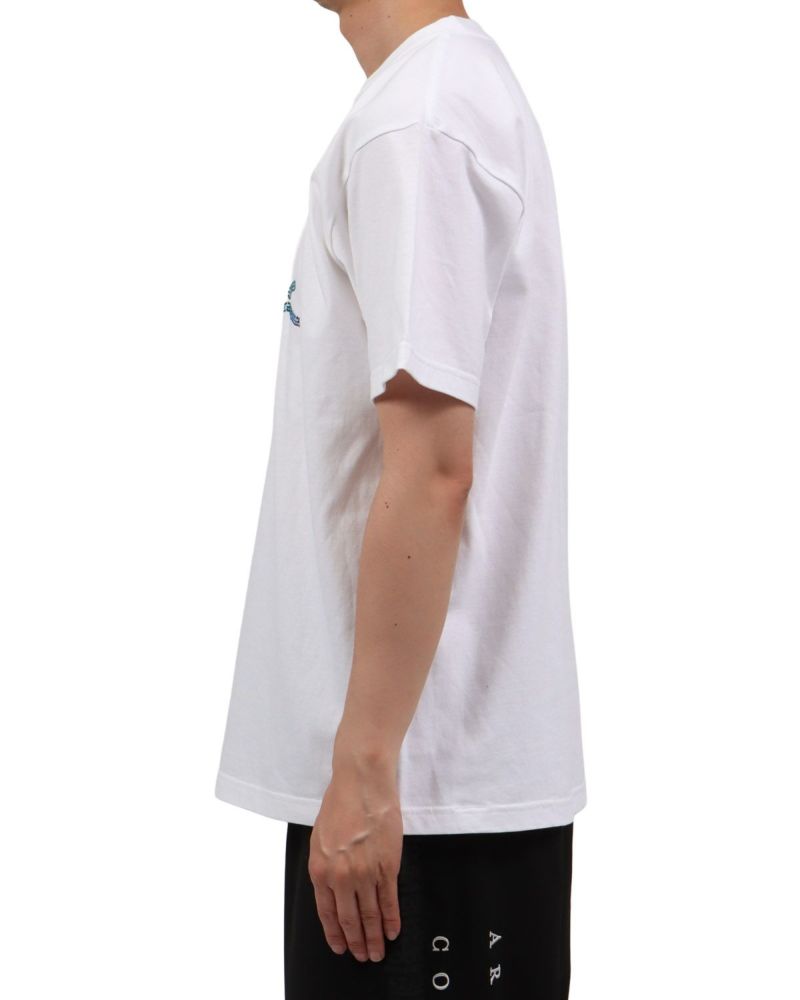 ホワイト：174cm62kg(Lサイズ着用)