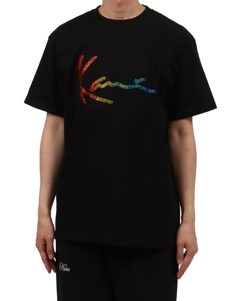 Karl Kani★ ロゴ ピンストライプ Tシャツ 252k1025-1.jpg