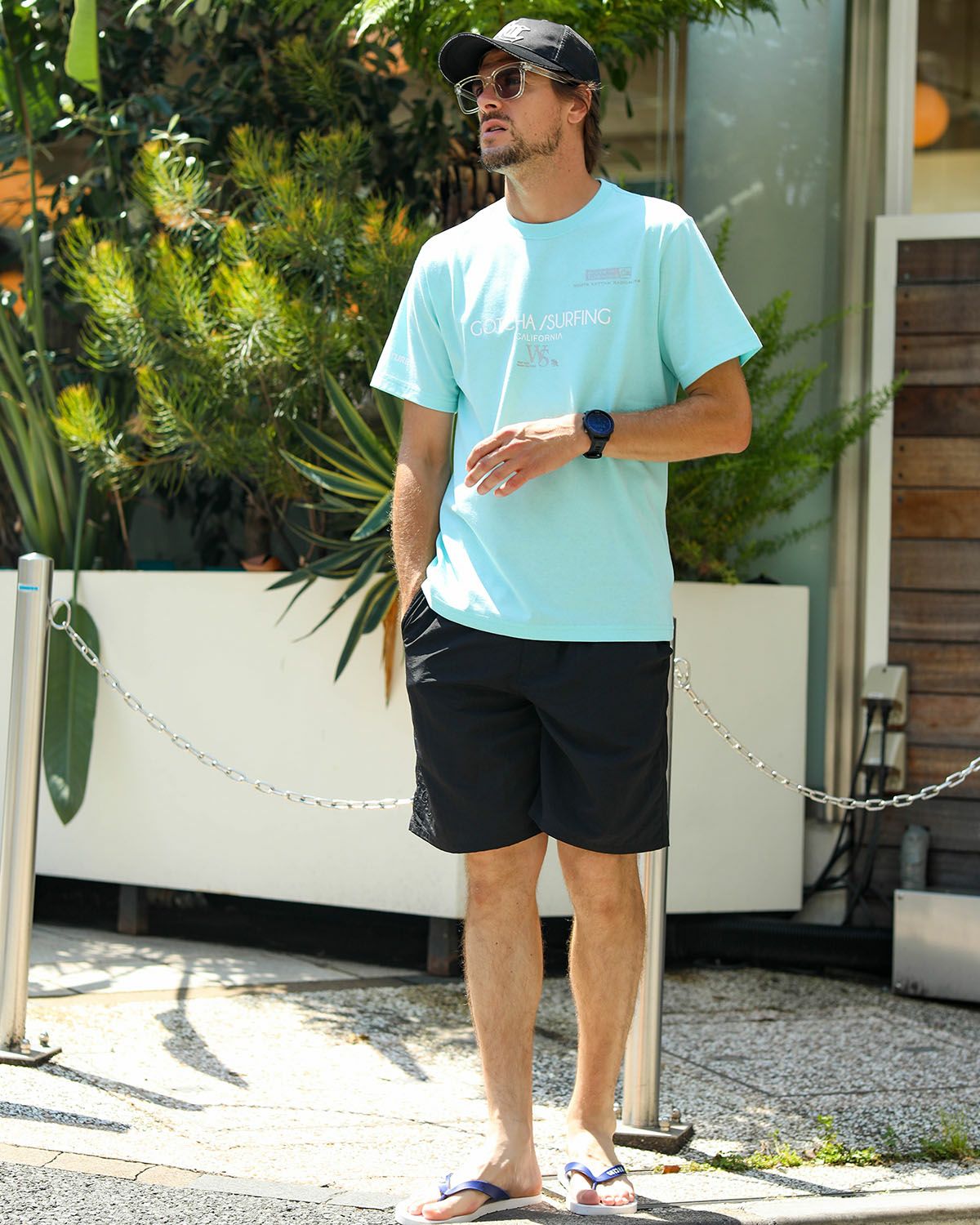 ブラック：183cm/70kg(Lサイズ着用)