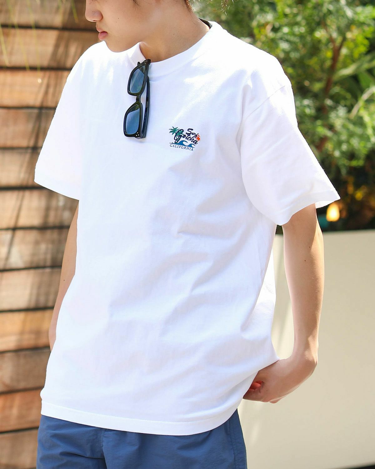 ホワイト：１６８cm/５６kg(Lサイズ着用）