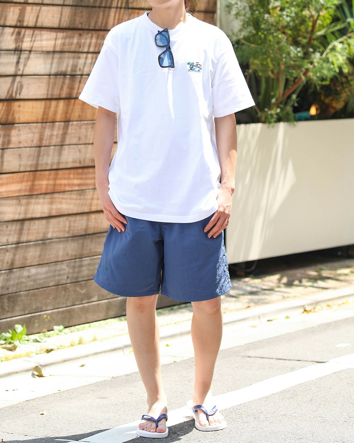 ホワイト：１６８cm/５６kg(Lサイズ着用）