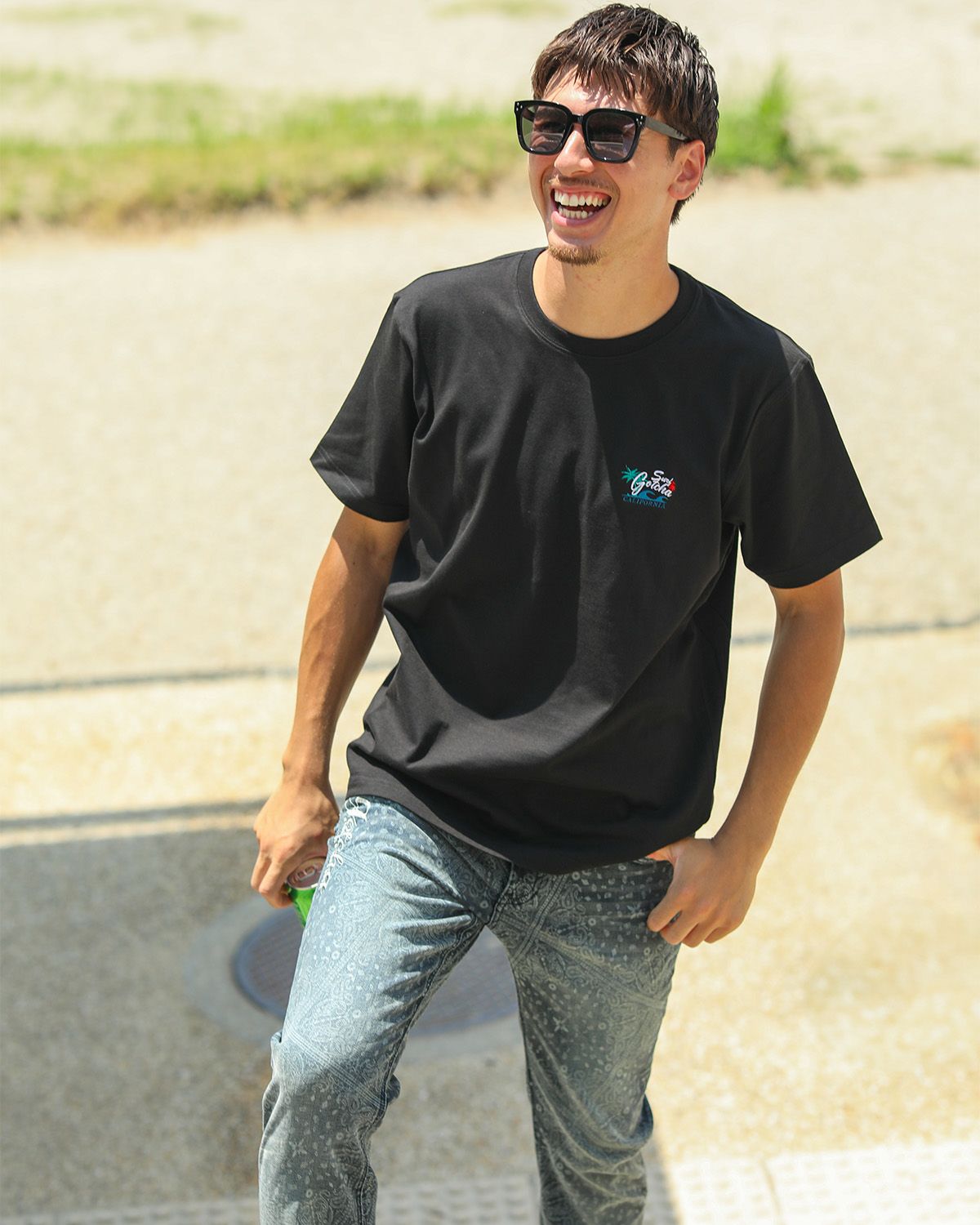 ブラック：180cm/70kg(Lサイズ着用)