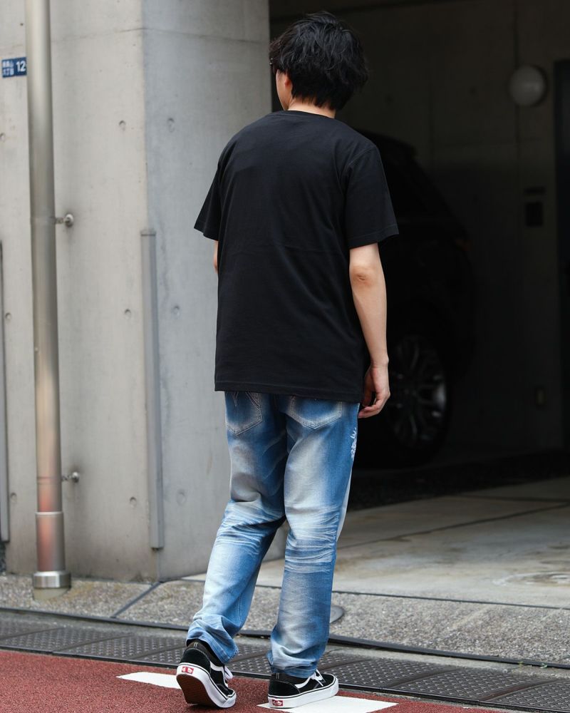 ブラック:173cm/63kg(Lサイズ着用)