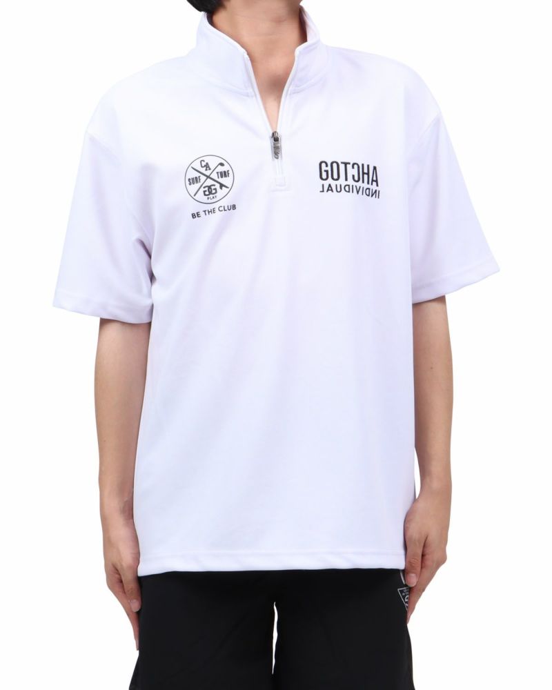 ホワイト：173cm63kg(Lサイズ着用)