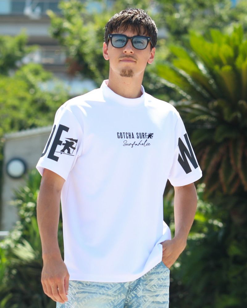 ホワイト：180cm/70kg(Lサイズ着用)