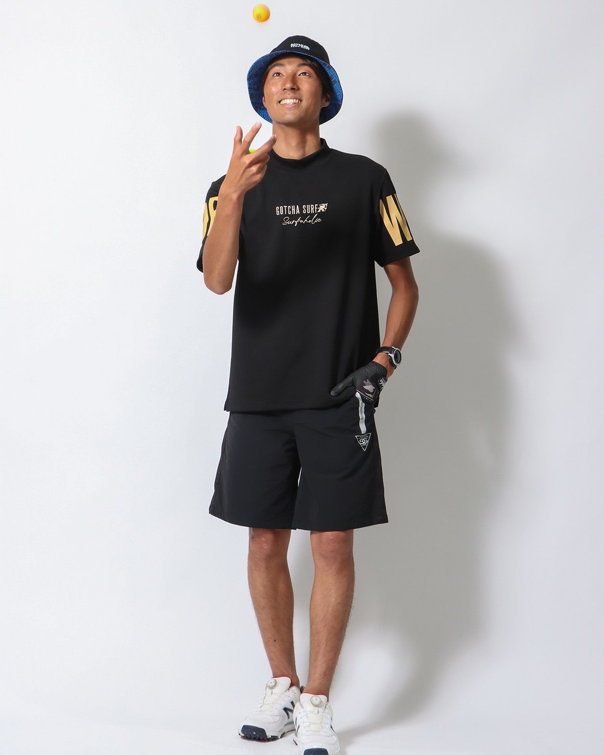 ブラック：178cm/68kg(Lサイズ着用)