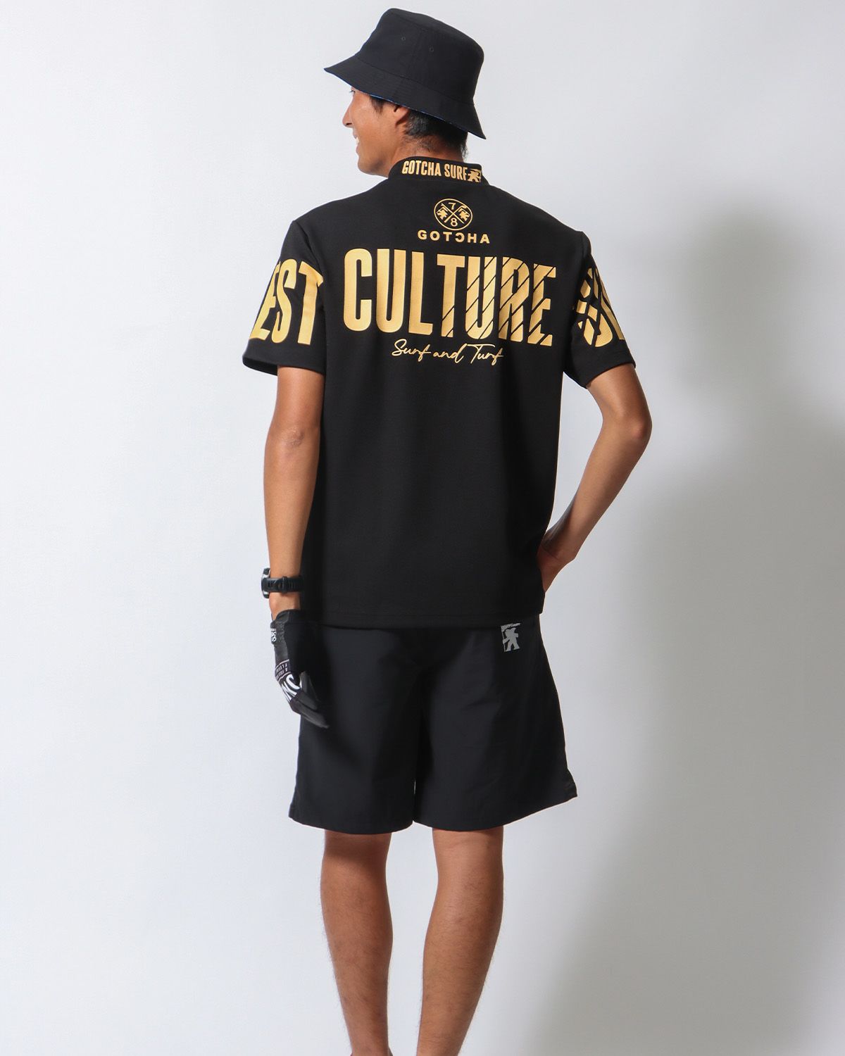 ブラック：178cm/68kg(Lサイズ着用)