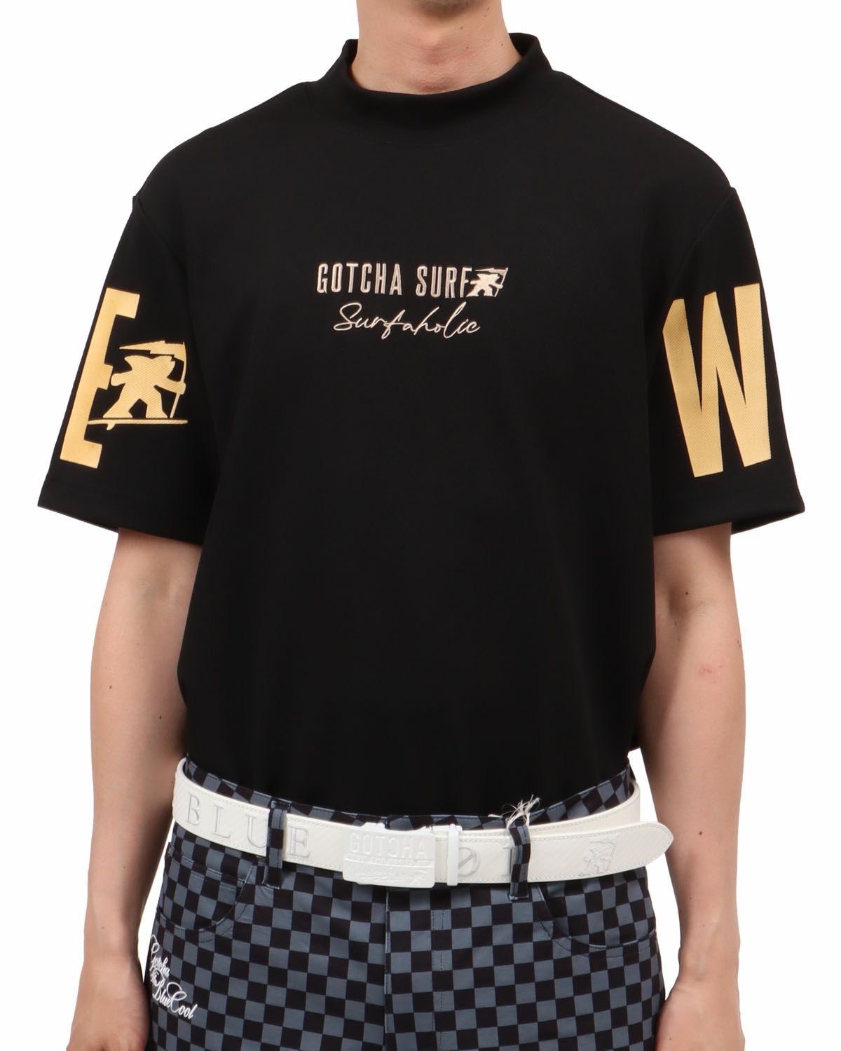 ブラック：174cm62kg(Lサイズ着用)　