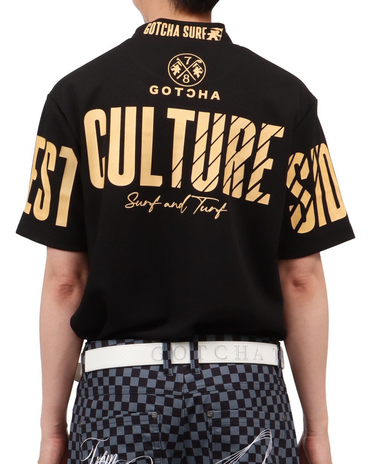 ブラック：174cm62kg(Lサイズ着用)　