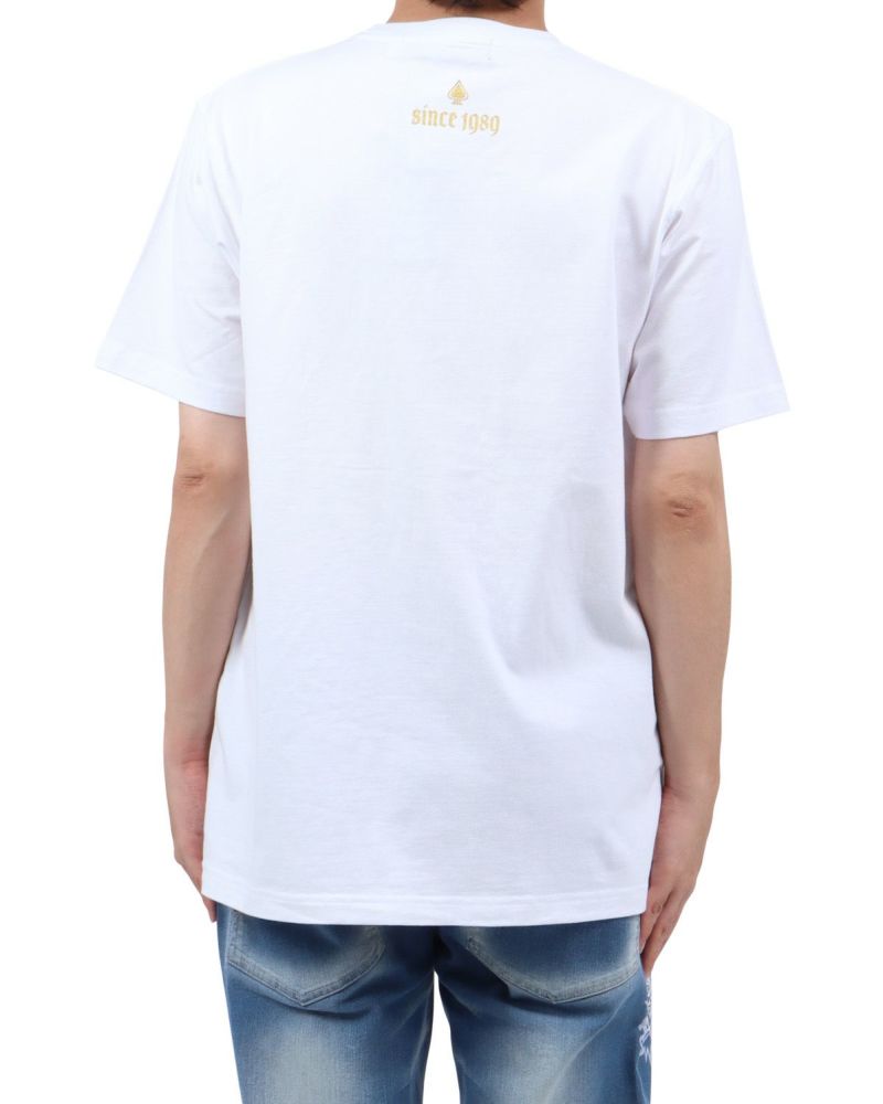 ホワイト：173cm63kg(Lサイズ着用)