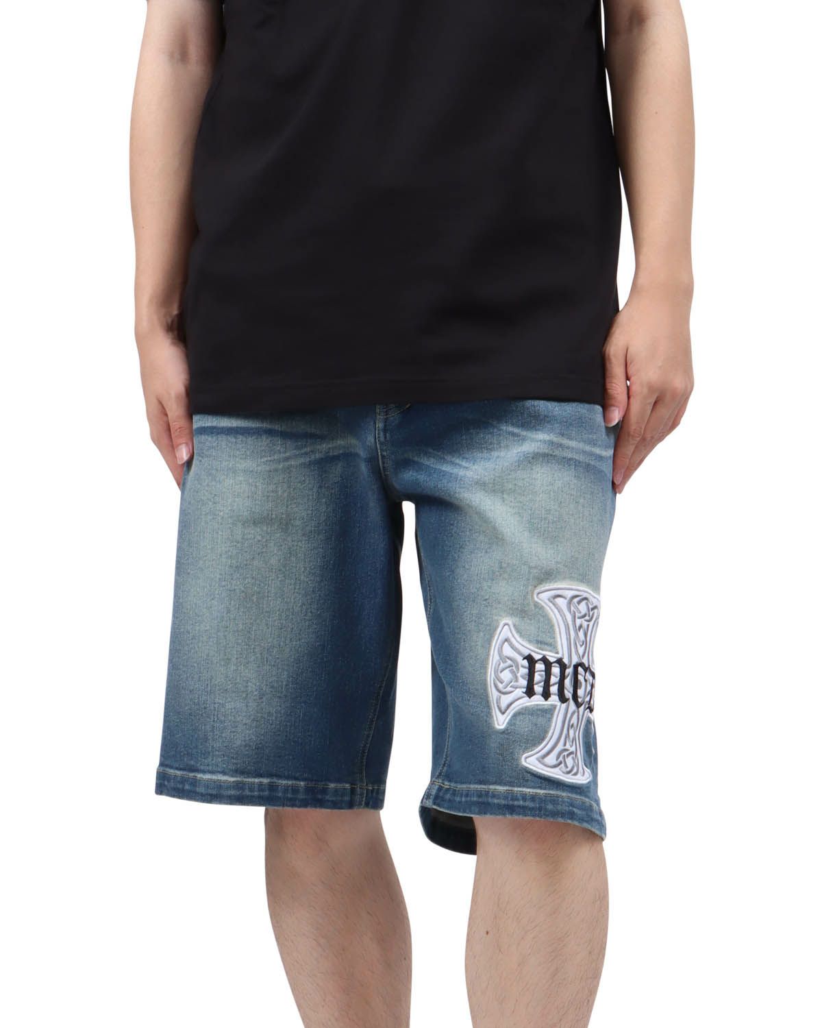 インディゴ：173cm63kg(Lサイズ着用)