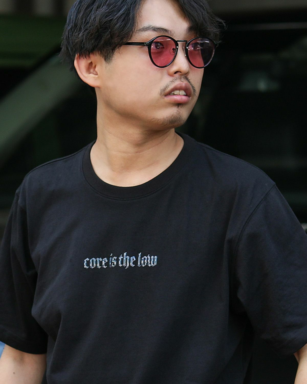 ブラック:173cm63kg(Lサイズ着用)