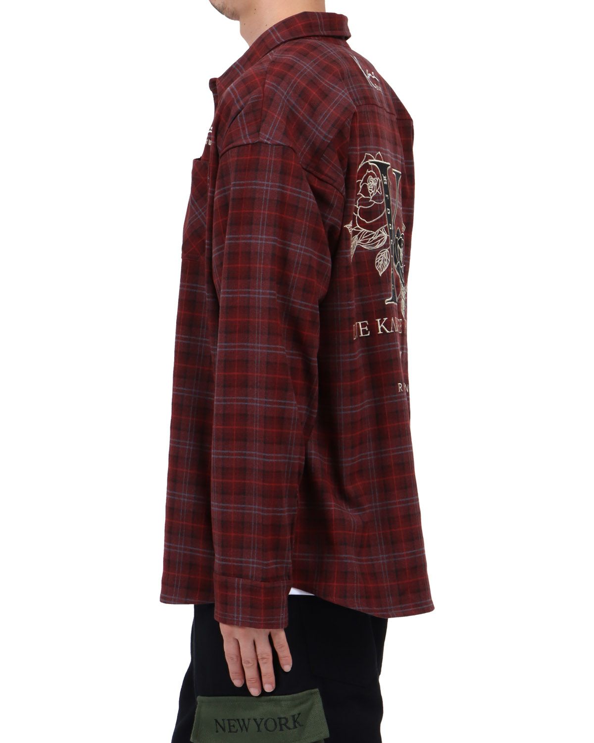 レッド：174cm62kg(Lサイズ着用)