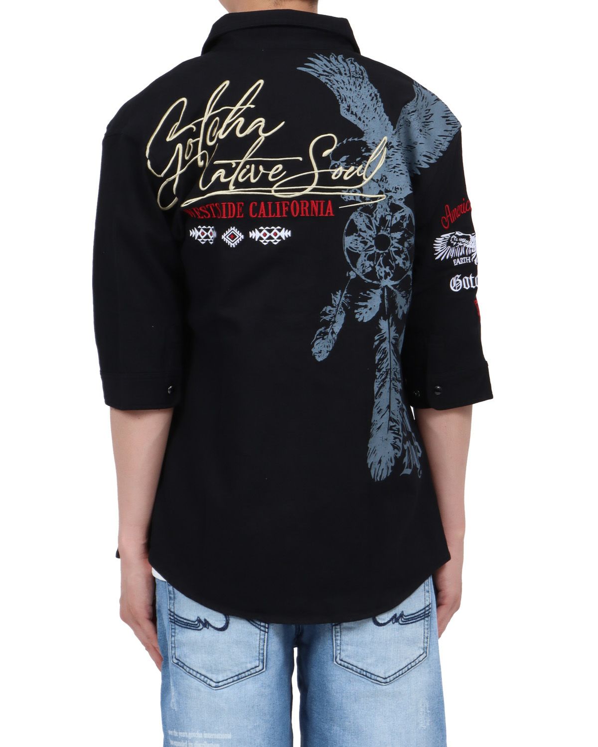 ブラック：174cm62kg(Lサイズ着用)