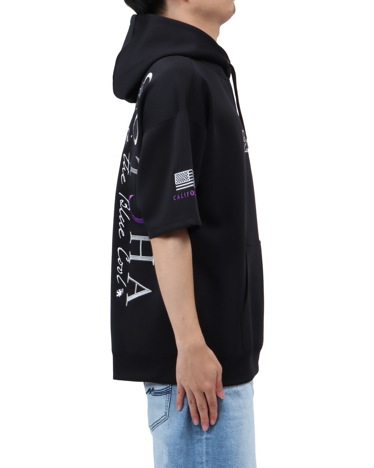 ブラック：173cm63kg(Lサイズ着用)