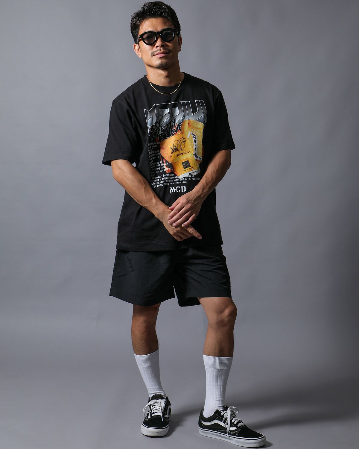 ブラック:165cm(Lサイズ着用)