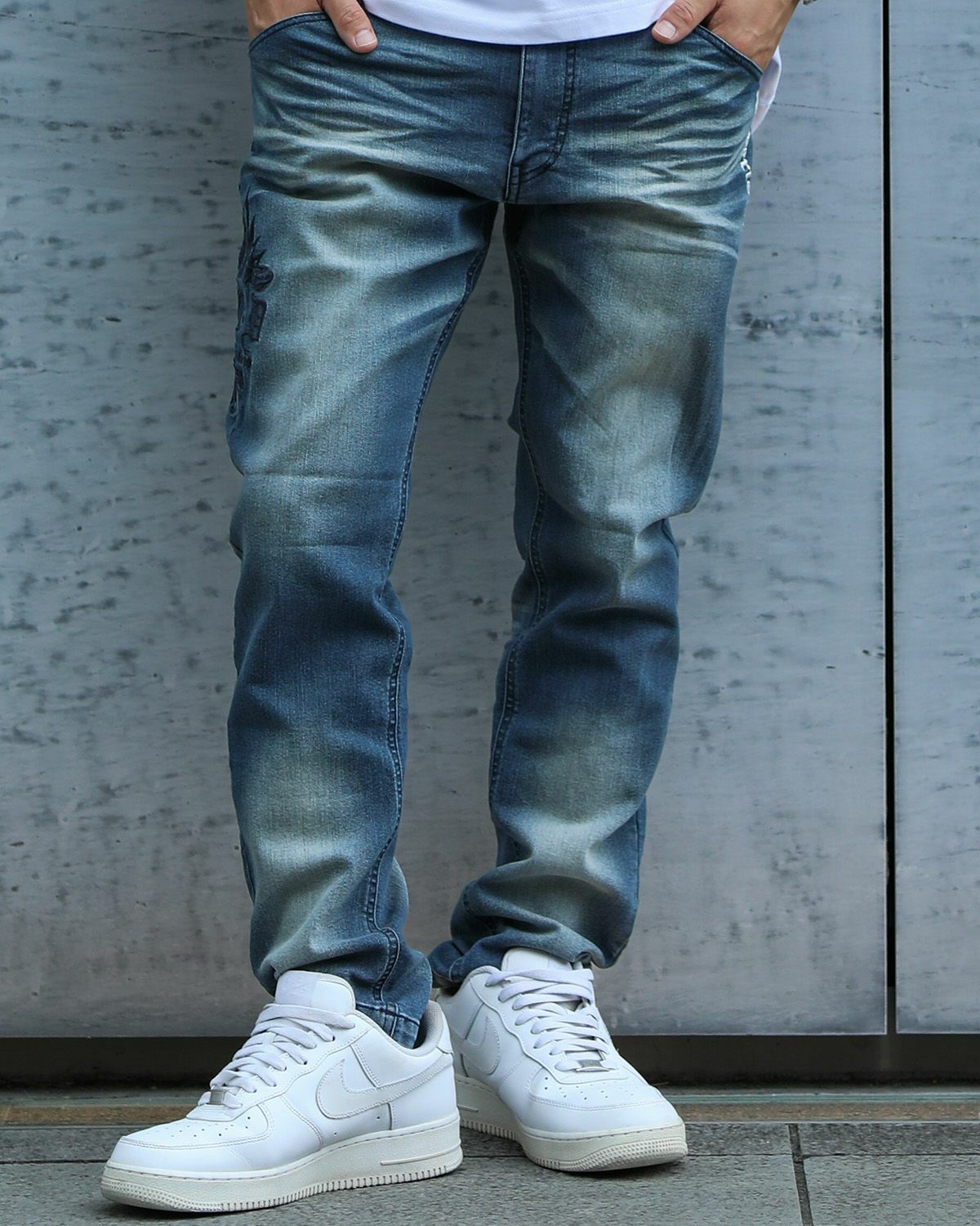 インディゴ:165cm(Sサイズ着用)