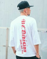 ホワイト:183cm(XLサイズ着用)