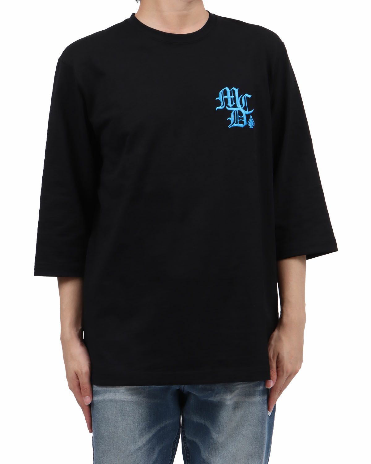 ブラック：173cm63kg(Lサイズ着用)