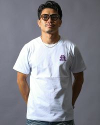 パープル:165cm(Lサイズ着用)