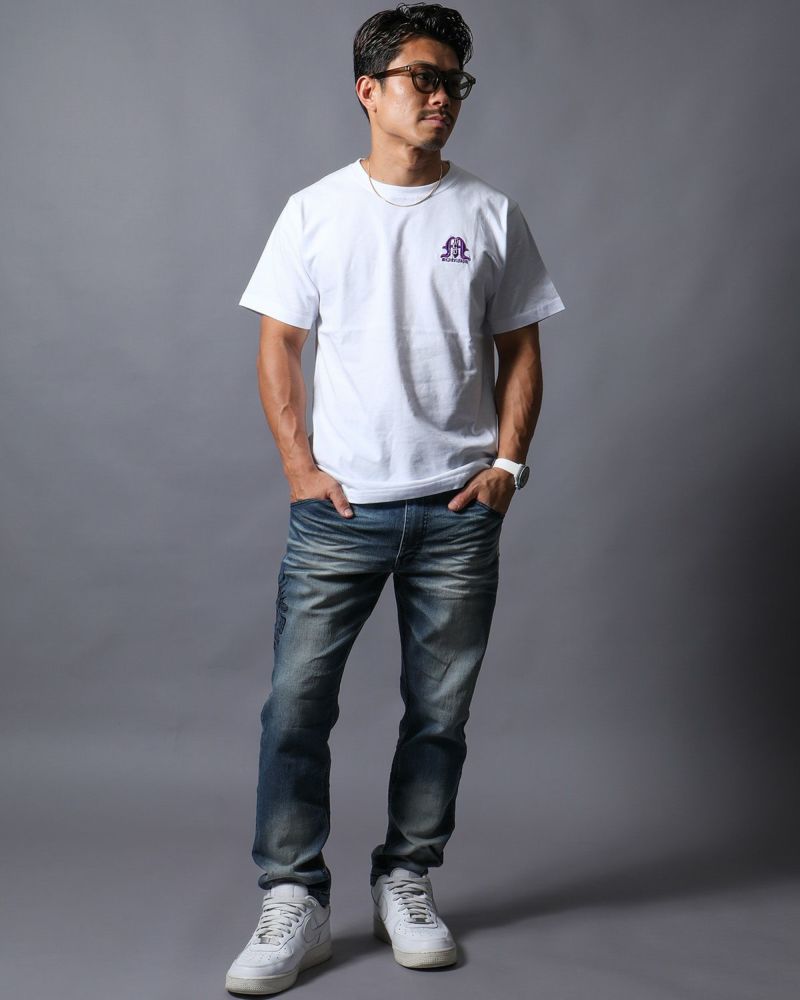 パープル:165cm(Lサイズ着用)