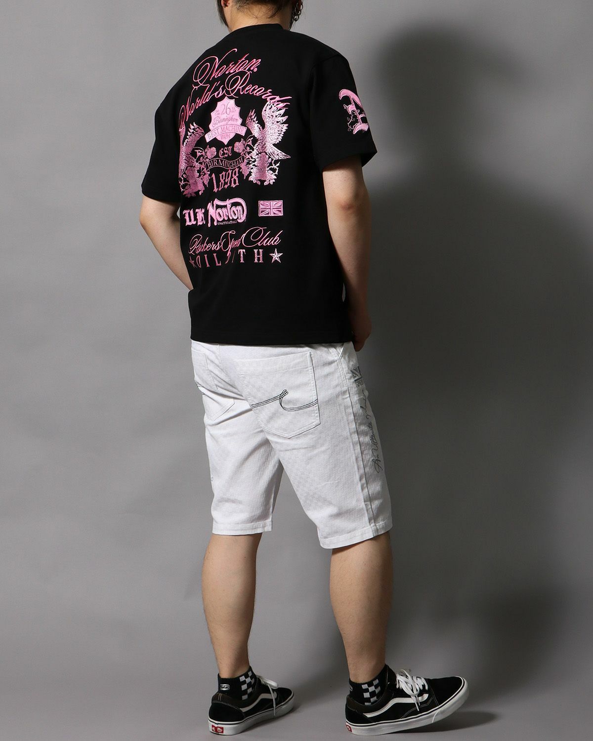 ブラック：178cm/75kg(Lサイズ着用)