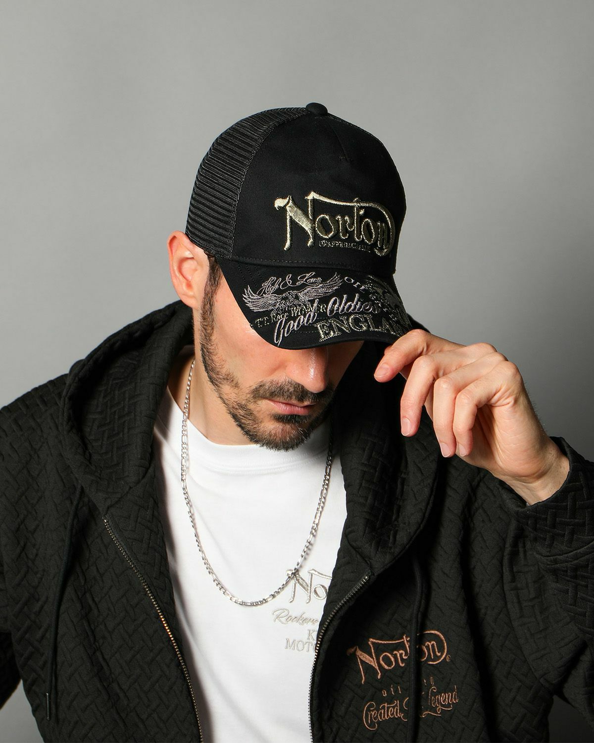 Norton] パイピング メッシュ キャップ | PEET ONLINE STORE