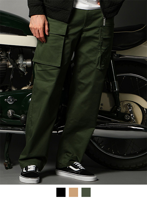 モスグリーン：186cm(Lサイズ着用)