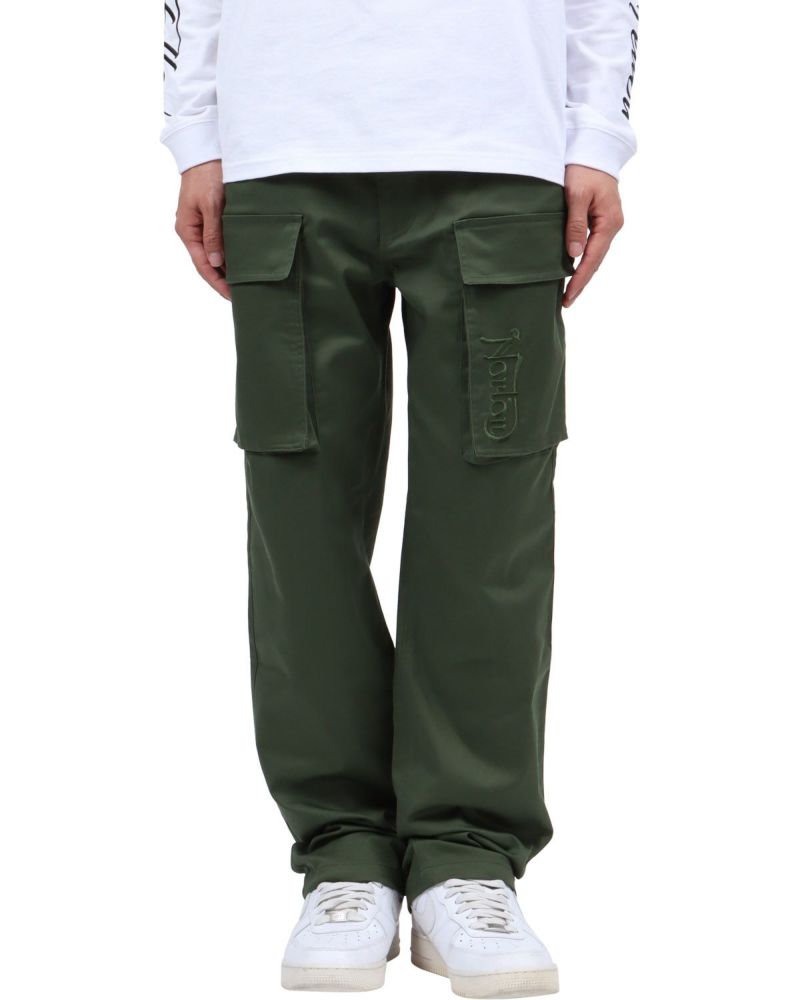 モスグリーン：174cm62kg(Mサイズ着用)