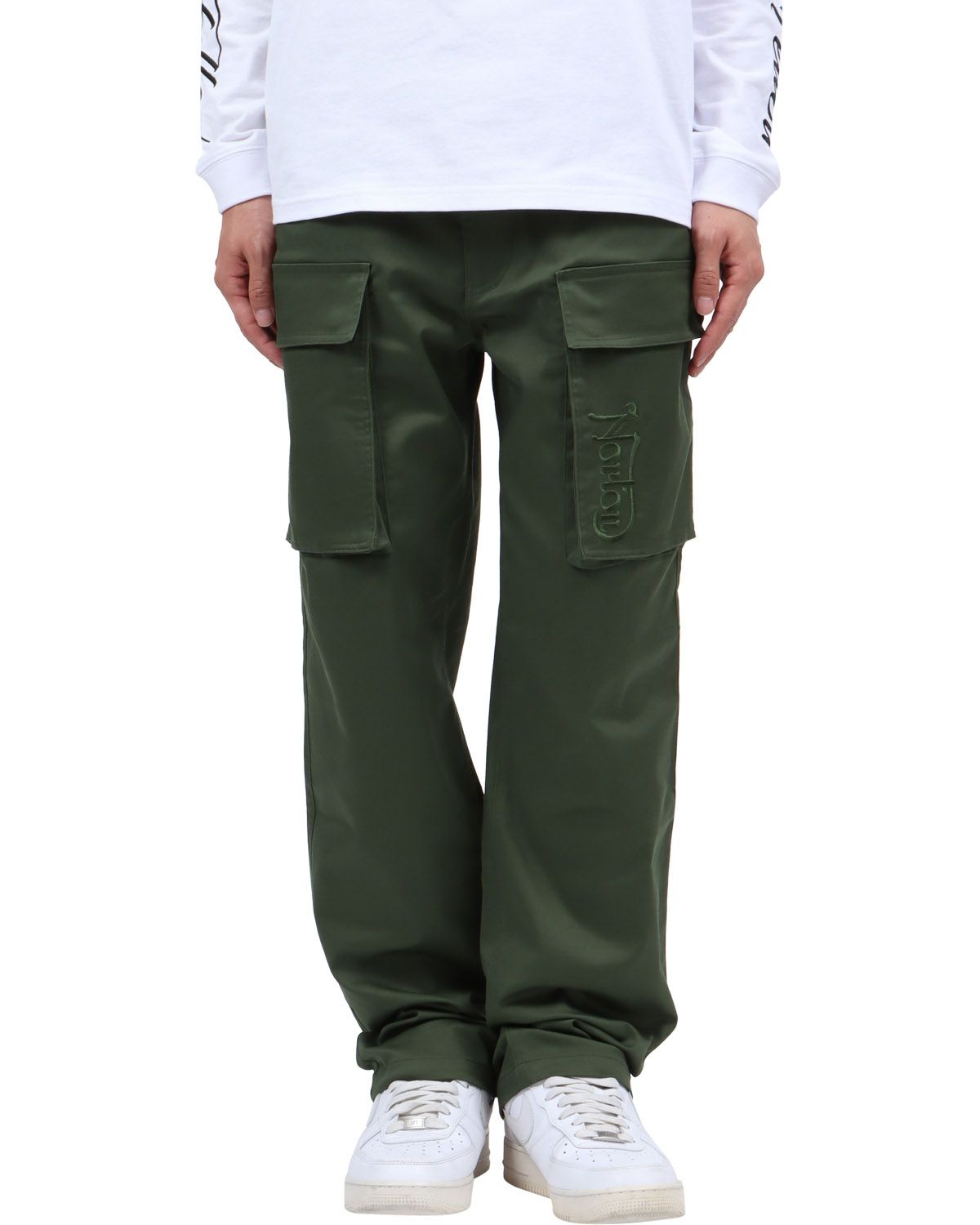 モスグリーン：174cm62kg(Mサイズ着用)