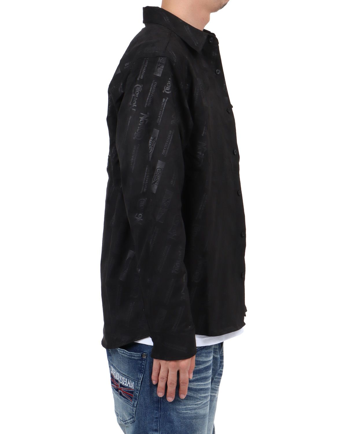 ブラック：174cm62kg(Lサイズ着用)