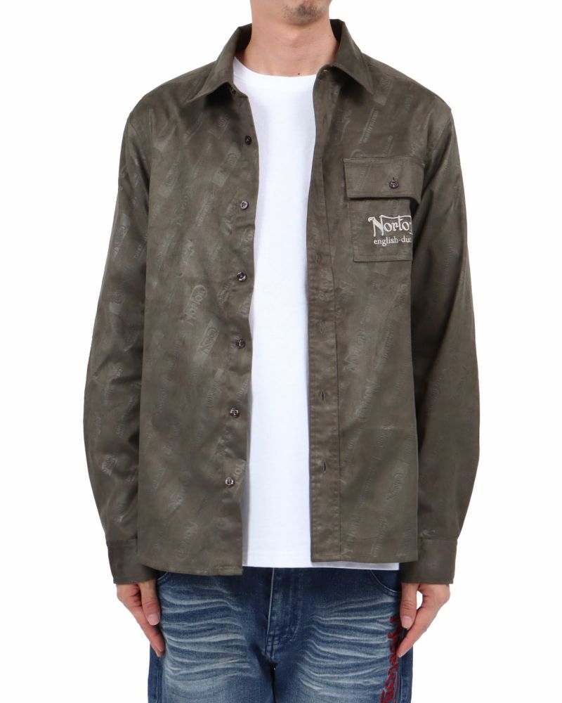 カーキ：174cm62kg(Lサイズ着用)