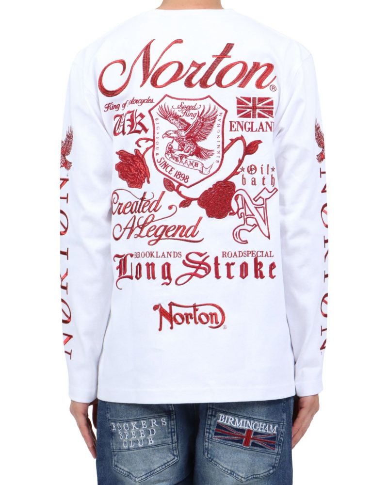 ホワイト：174cm62kg(Lサイズ着用)