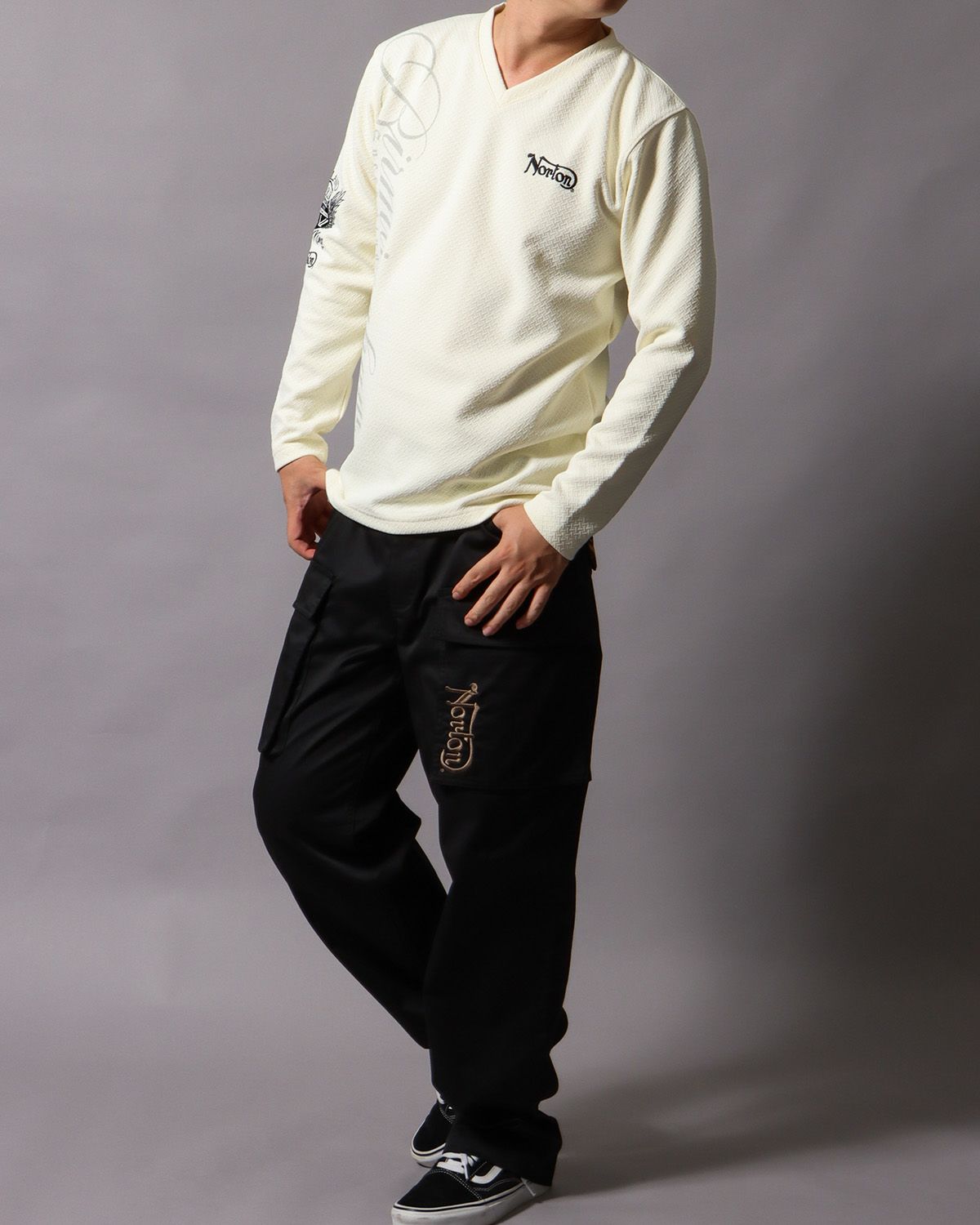 キナリ：178cm/75kg(Lサイズ着用)