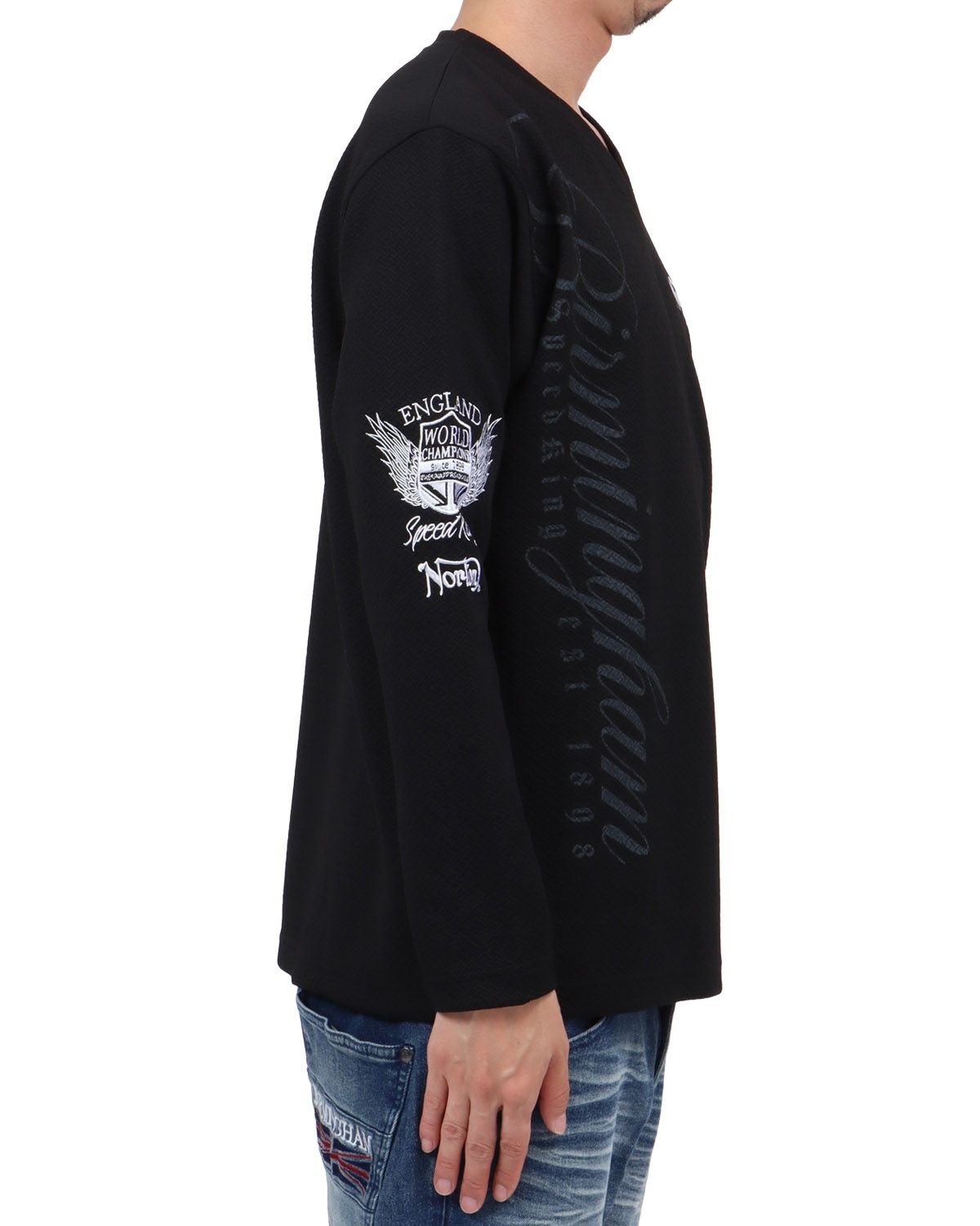 ブラック：174cm62kg(Lサイズ着用)