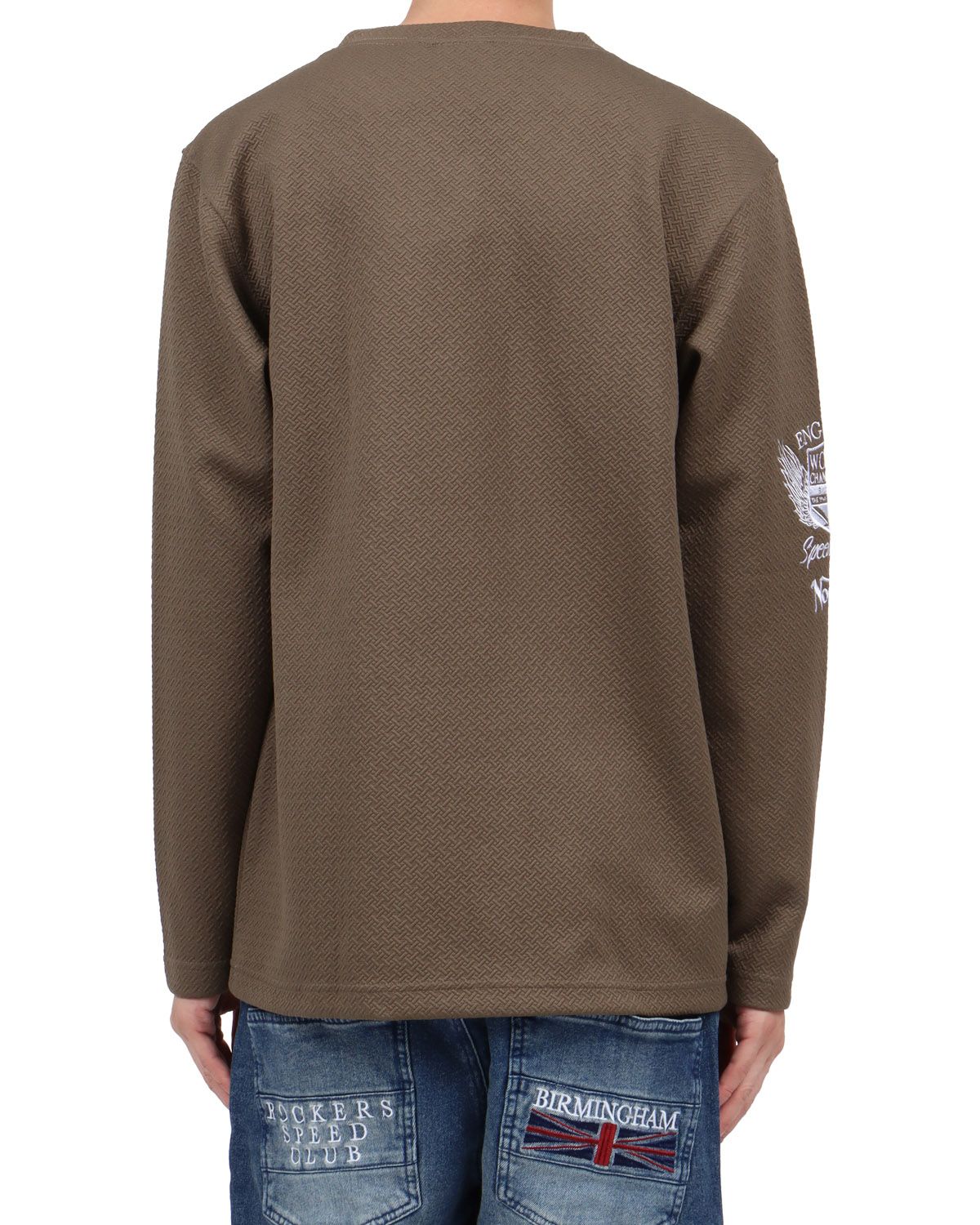 カーキ：174cm62kg(Lサイズ着用)