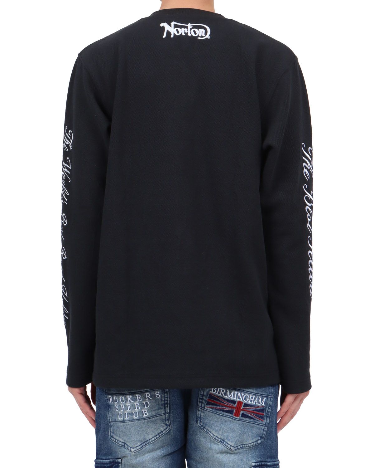 ブラック：174cm62kg(Lサイズ着用)