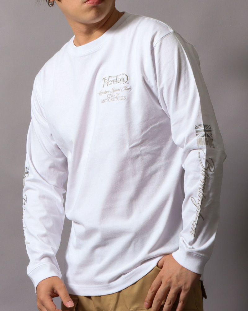 ホワイト：178cm/75kg(Lサイズ着用)