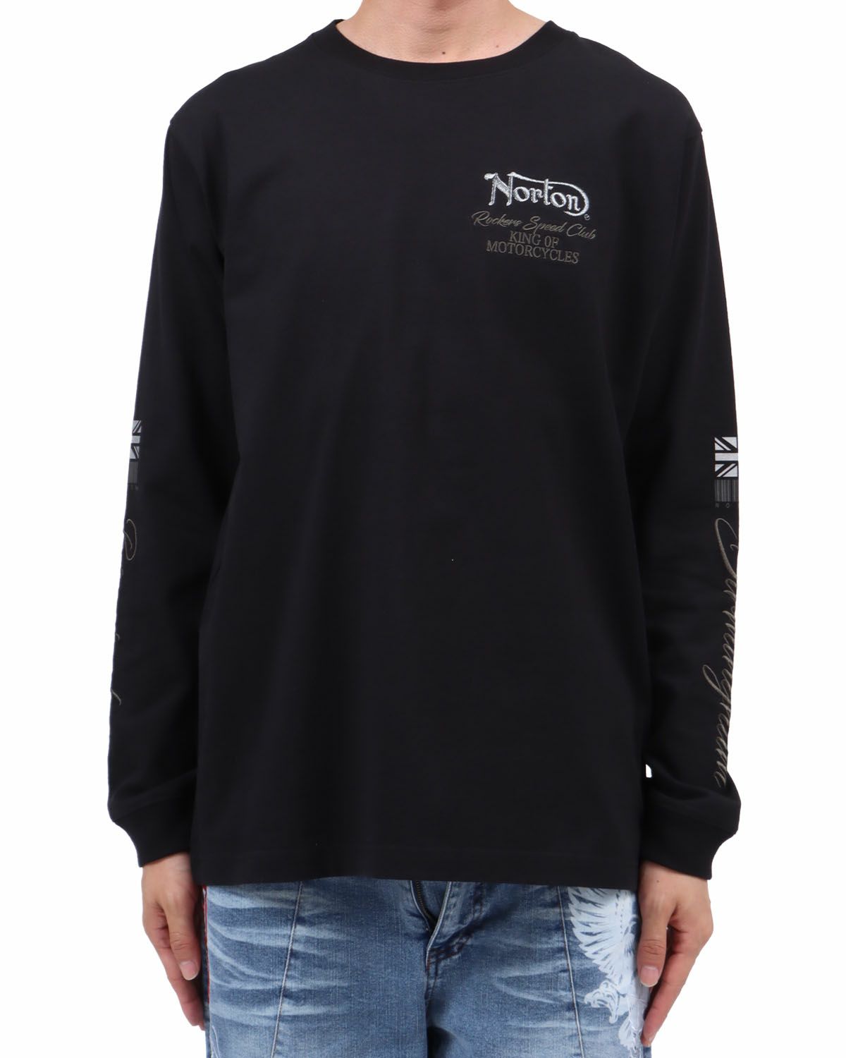 ブラック：174cm62kg(Lサイズ着用)