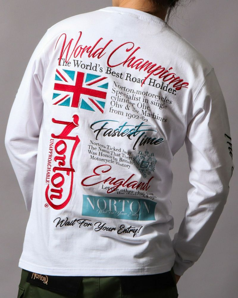 ホワイト：178cm/75kg(Lサイズ着用)